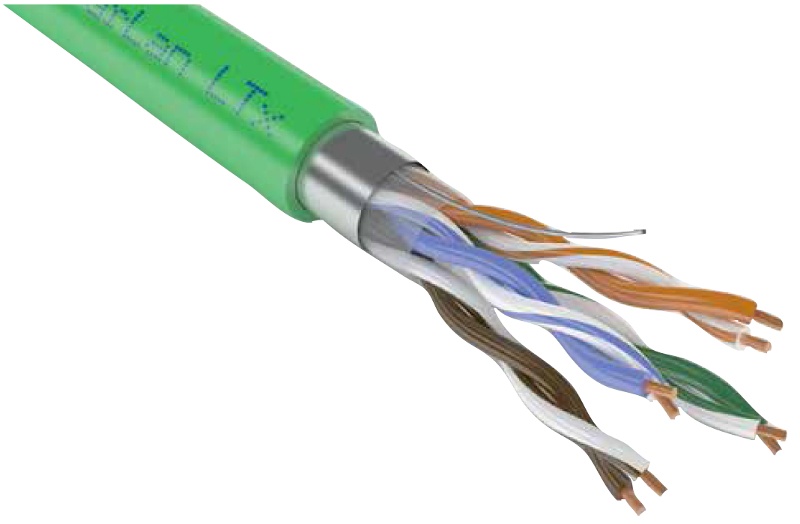 ParLan F/UTP Cat5e PVCLS нг(A)-LSLTx 2х2х0,52 (108774), кабель «витая пара» (LAN) для структурированных систем связи