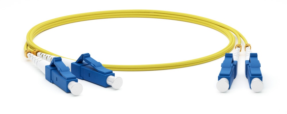 FC-D2-9-LC/UR-LC/UR-H-5M-LSZH-YL, патч-корд волоконно-оптический одномодовый
