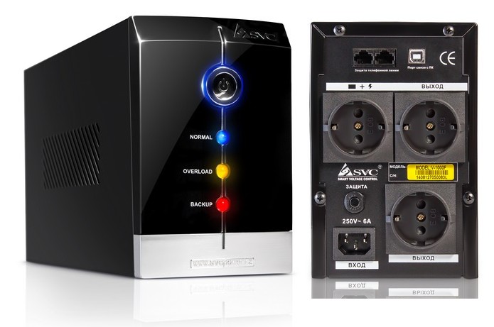 SVC V-1200-F, источник бесперебойного питания