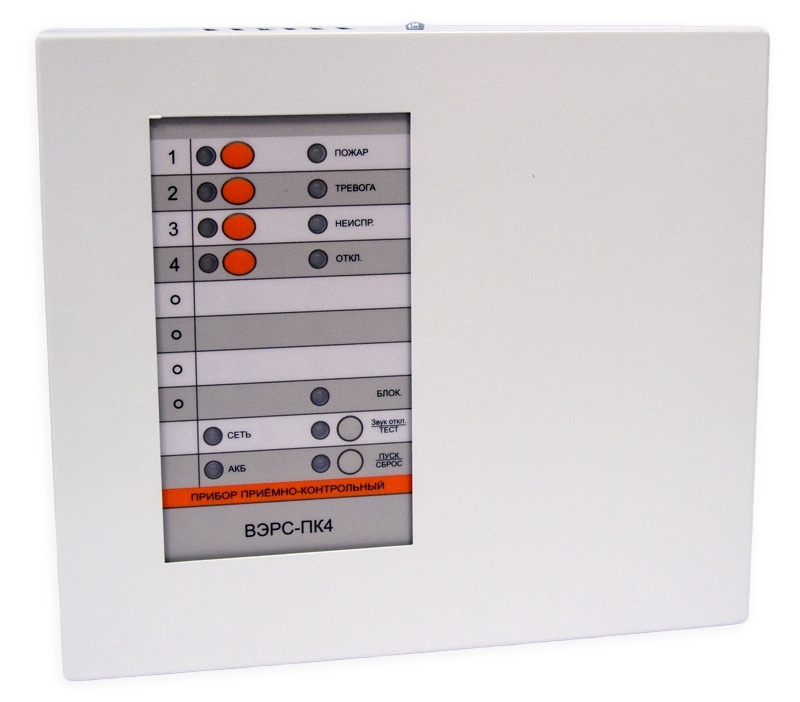 ВЭРС-ПК 4МТ версия 3.2, прибор приемно-контрольный охранно-пожарный