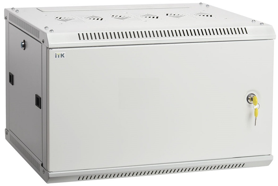 LWR3-06U64-MF, шкаф телекоммуникационный 19" настенный 6U