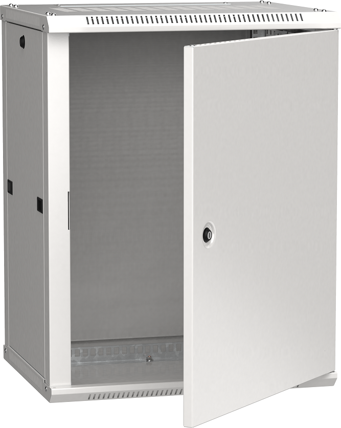 LWR3-15U66-MF, шкаф телекоммуникационный 19" настенный 15U
