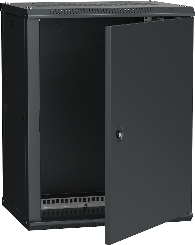 LWR5-12U64-MF, шкаф телекоммуникационный 19" настенный 12U