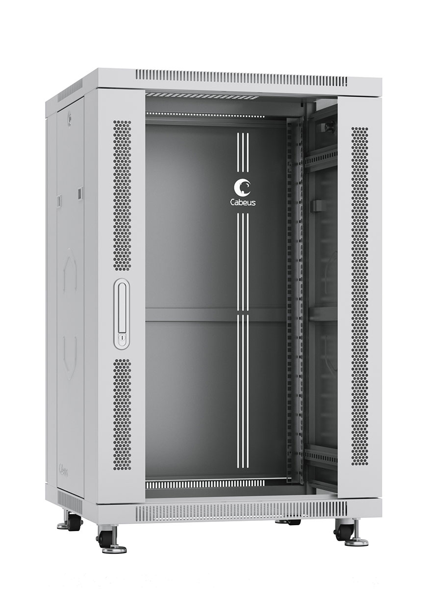 SH-05C-18U60/80 (7048c), шкаф телекоммуникационный 19" напольный 18U