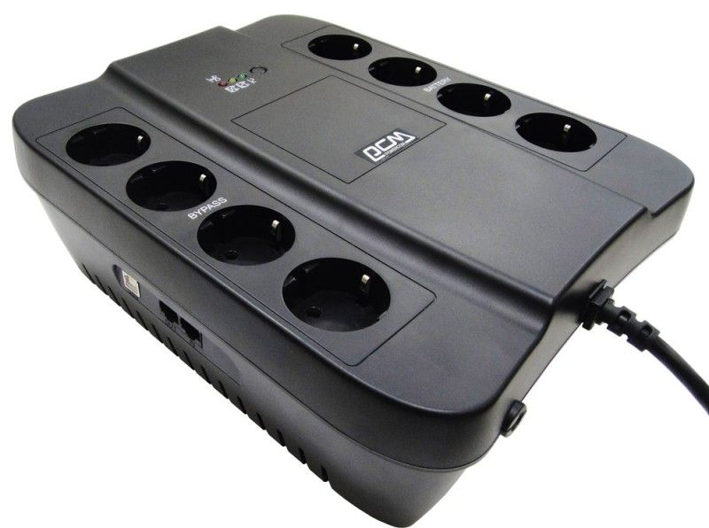 Spider SPD-650U 390Вт 650ВА черный, источник бесперебойного питания
