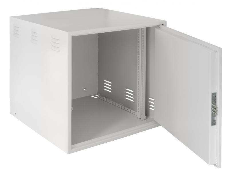 EC-WS-126060-GY, шкаф телекоммуникационный 19" настенный 12U