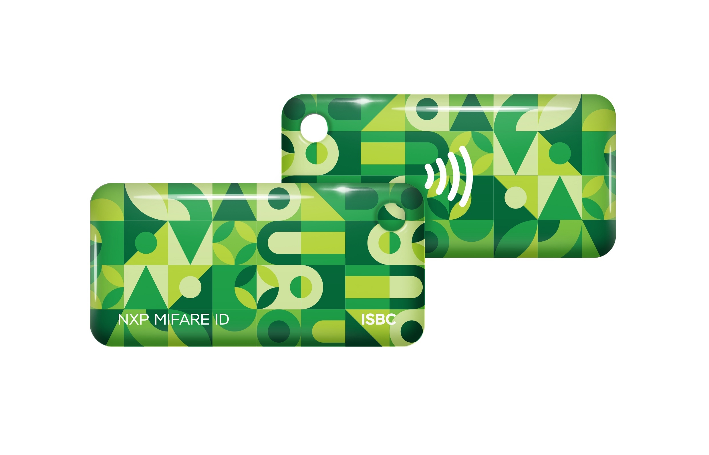 ISBC Mifare ID Standard (зеленый), брелок
