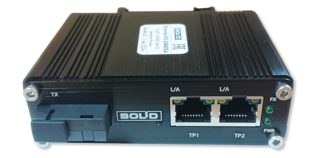 Ethernet-FX-SM40SA, преобразователь интерфейсов