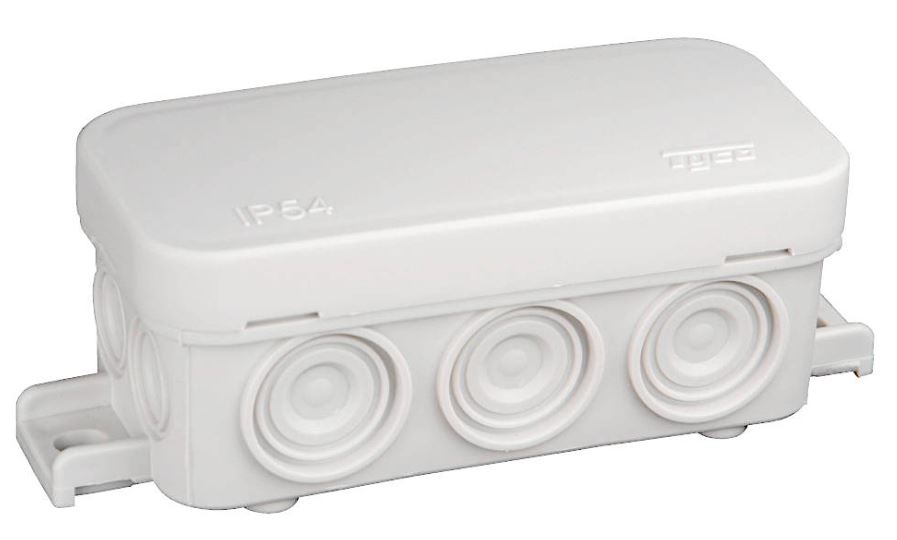 Коробка TYCO 43х80х35, белая (67091Б), коробка распределительная ОП