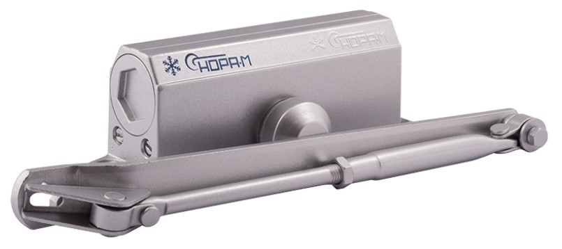 НОРА-М №3S бол. (серебро), доводчик дверной морозостойкий