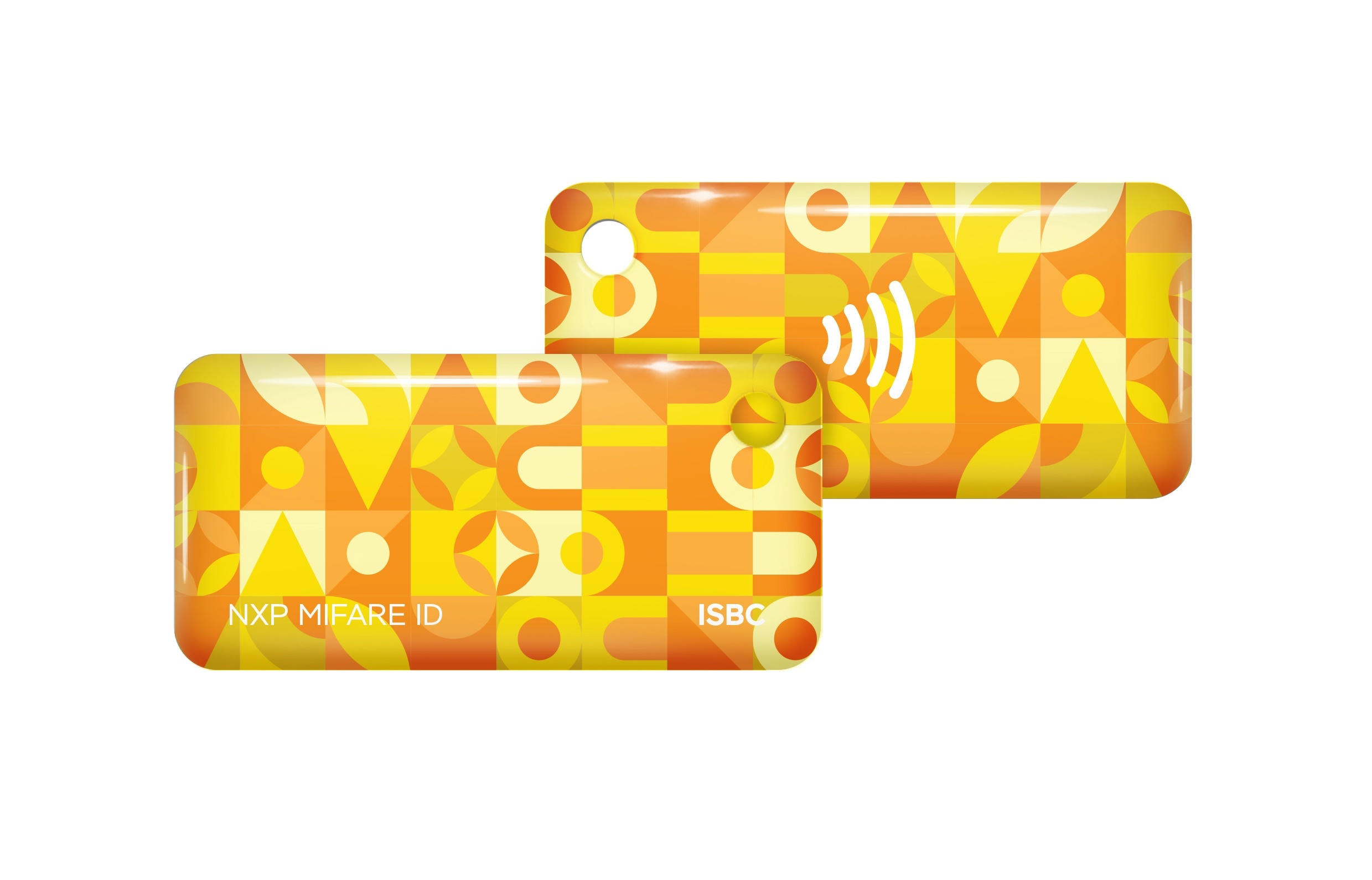 ISBC Mifare ID Standard (желтый), брелок