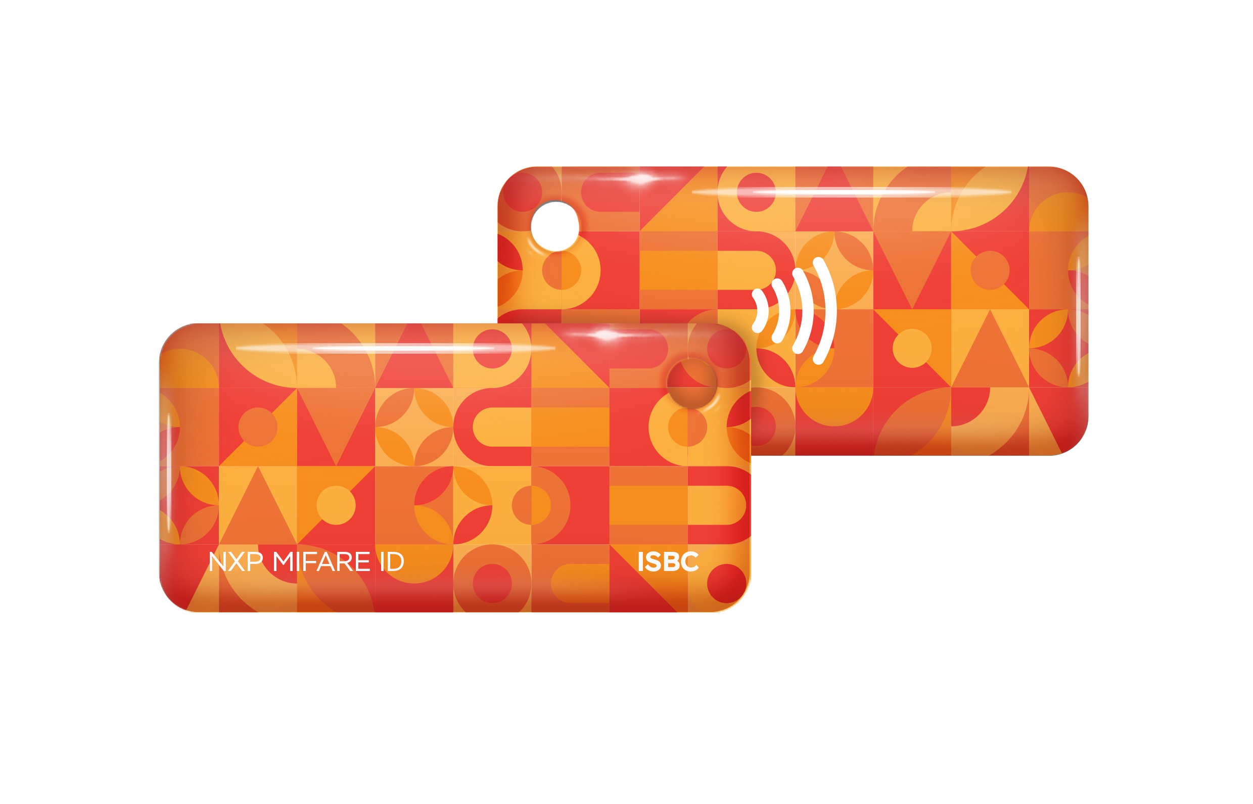 ISBC Mifare ID Standard (оранжевый), брелок