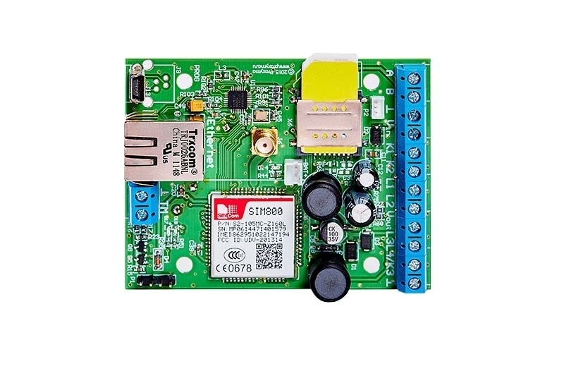 S400L-2GSM-RJ-B "Нано LAN" RJ-45, устройство оконечное объектовое приемно-контрольное c GSM и LAN коммуникаторами