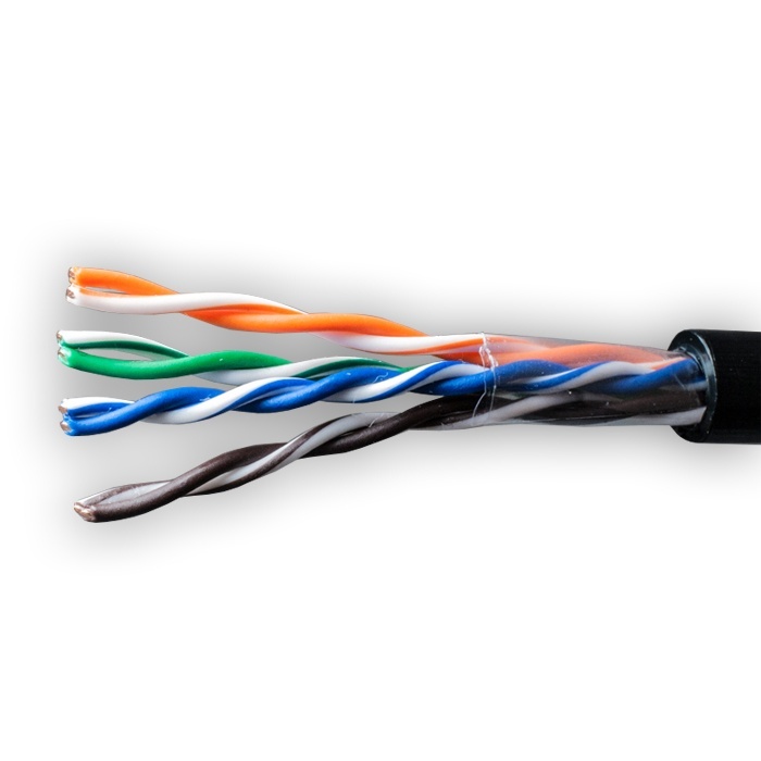 U/UTP 4pair, Cat5e, Out, PE, CCA, Neton (01-0301), кабель «витая пара» (LAN) для структурированных систем связи