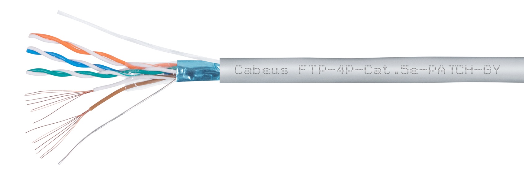 FTP-4P-Cat.5e-PATCH-GY (7202c), кабель «витая пара» (LAN) для структурированных систем связи