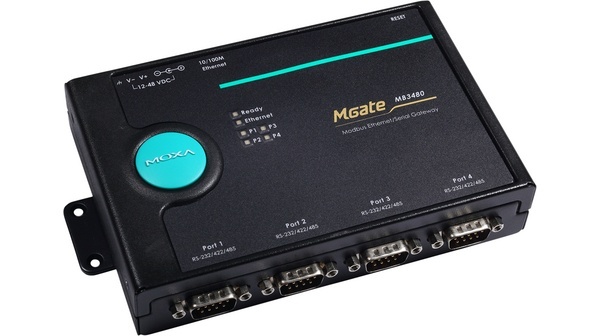 MGate MB3480, 4-портовый преобразователь протоколов