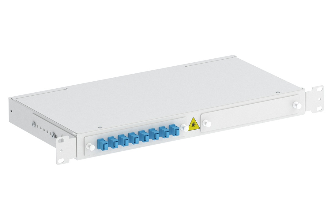 ШКОС-М-1U/2-8-SC~8-SC/SM~8-SC/UPC (130303-01203), кросс оптический 19"
