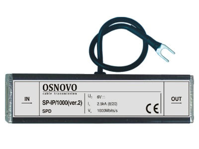 SP-IP/100(ver2), устройство грозозащиты цепей видео