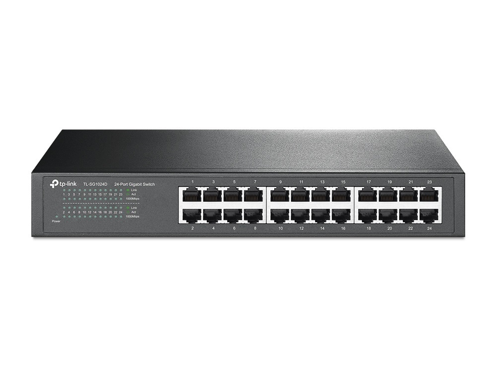TL-SG1024D, коммутатор 24-портовый