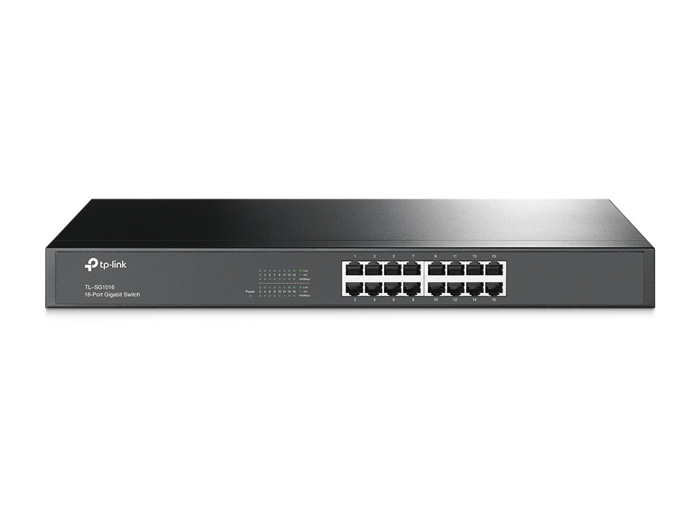 TL-SG1016, коммутатор 16-портовый