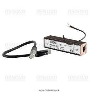SP-IP/1000(ver2), устройство грозозащиты цепей Ethernet