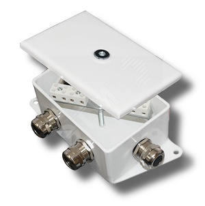 КМ-О (10к)-IP66-d, два ввода, коробка монтажная огнестойкая