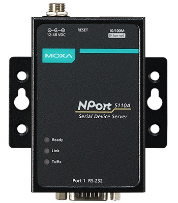 NPort 5110A, 1-портовый асинхронный сервер