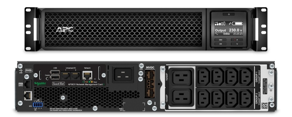 SRT3000RMXLI-NC APC SMART-UPS SRT 3000 ВА, источник бесперебойного питания