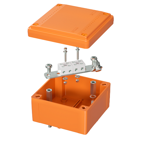 Коробка FS 100х100х50 4P (FSB10404) ответвительная огнестойкая из термопласта