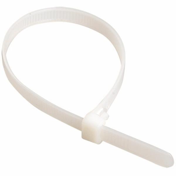 Хомут 12,4х880 P6.6, белый (100 шт) (25241SR)