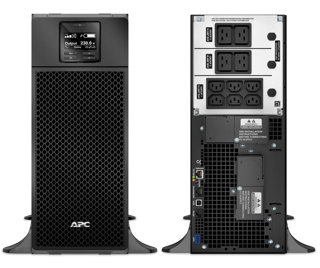SRT6KXLI APC Smart-UPS SRT 6000 ВА RM, источник бесперебойного питания