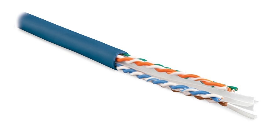 UUTP4-C6-S23-IN-PVC-BL-305, кабель «витая пара» (LAN) для структурированных систем связи