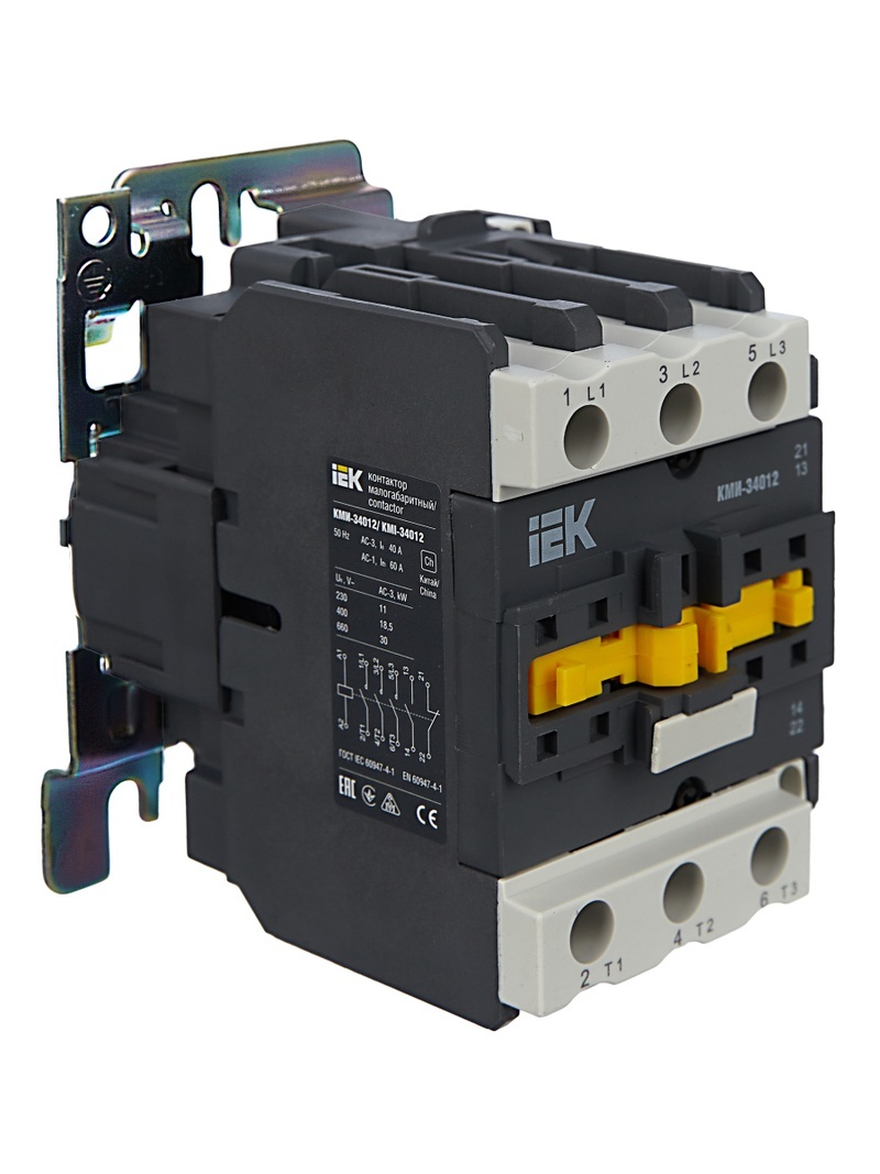 Контактор КМИ-34012 40А 230В/АС3 1NO;1NC (KKM31-040-230-11)