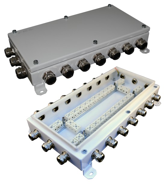 КМ-О (64к)-IP66-2040, коробка монтажная огнестойкая