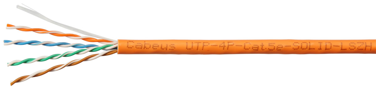 UTP-4P-Cat.5e-SOLID-LSZH (7170c), кабель «витая пара» (LAN) для структурированных систем связи
