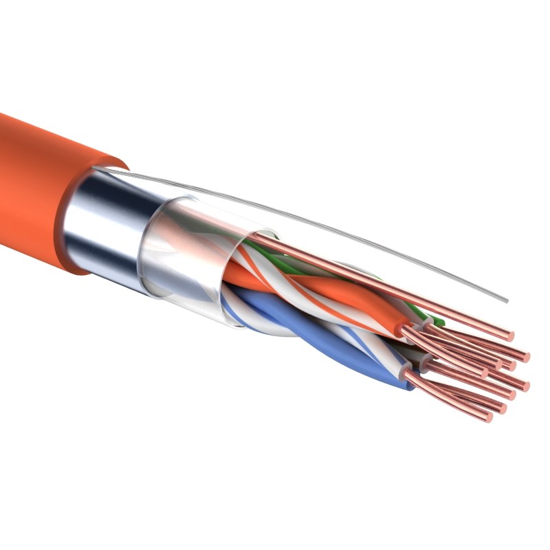 F/UTP 4PR 24AWG CAT5e 305м нг(А)-HF REXANT (01-0150), кабель «витая пара» (LAN) для структурированных систем связи