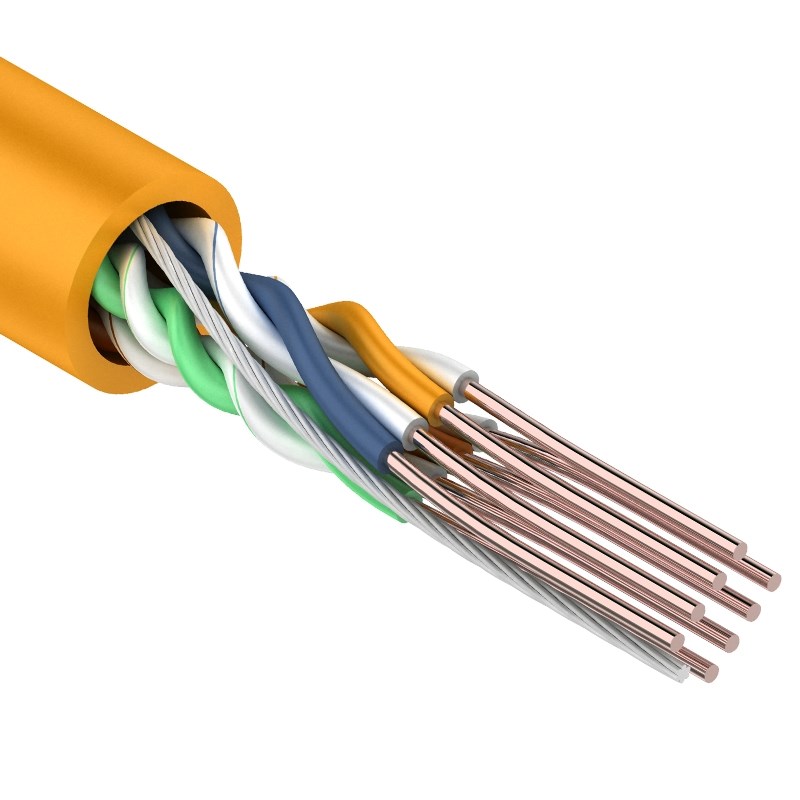U/UTP 4PR 24AWG CAT5e 305м нг(А)-HF REXANT (01-0049), кабель «витая пара» (LAN) для структурированных систем связи