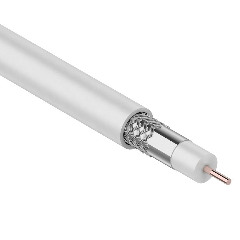 RG-59U CCS (48%) 75 Ом 100м PROCONNECT (01-2621), кабель коаксиальный радиочастотный