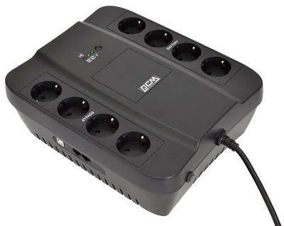 Spider SPD-1000U 550Вт 1000ВА черный, источник бесперебойного питания