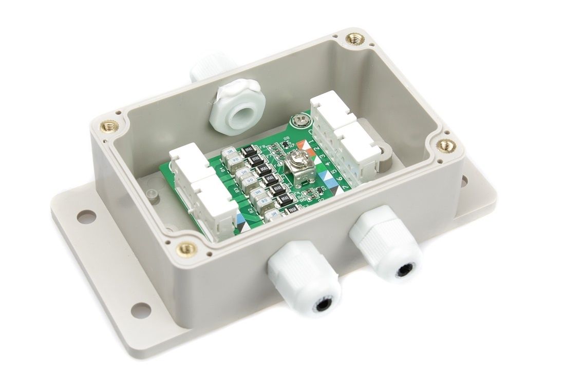 SP-IP/1000PW(ver2), устройство грозозащиты цепей Ethernet