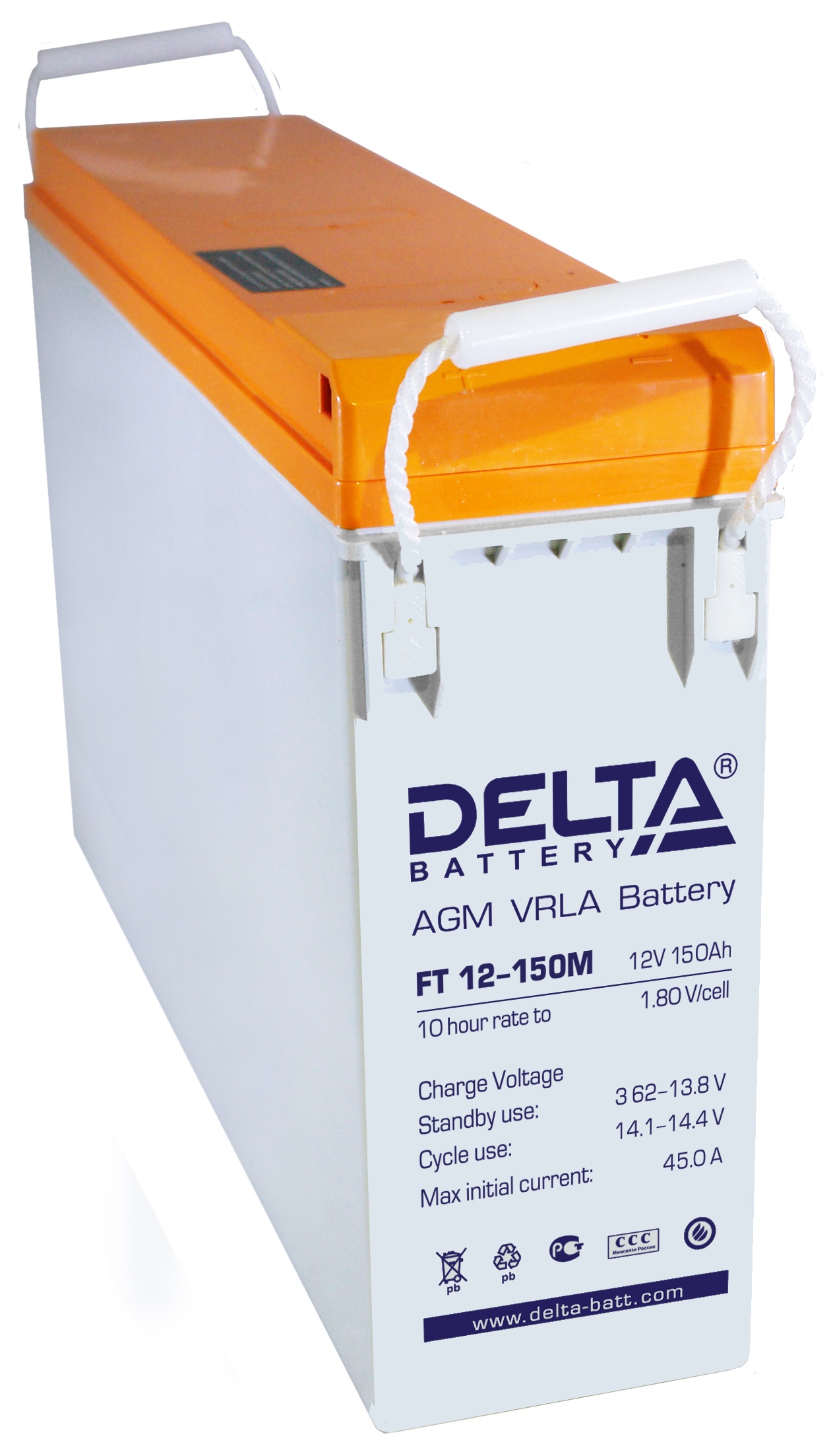 Delta FT 12-150 M, аккумулятор герметичный свинцово-кислотный
