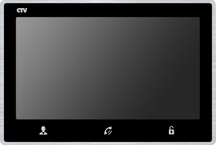 CTV-M4703AHD B (черный), монитор домофона цветной