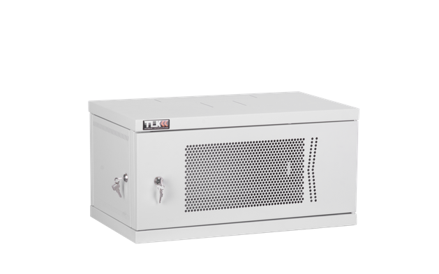 TWI-096035-R-P-GY, шкаф телекоммуникационный 19" настенный 9U