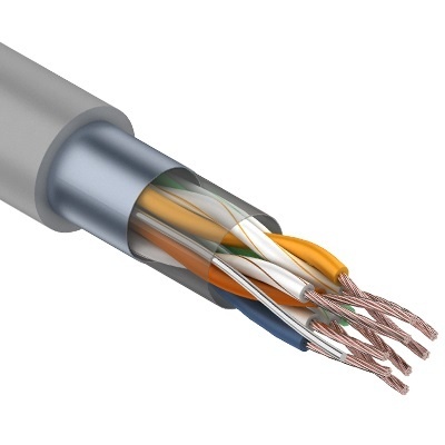 F/UTP 4PR 24AWG, CAT5e, STRANDED 305м REXANT (01-0145), кабель «витая пара» (LAN) для структурированных систем связи