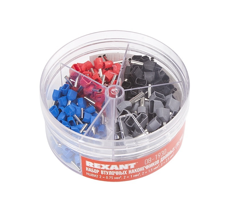 TE-200 (08-1930), набор втулочных наконечников двойных НШВИ2