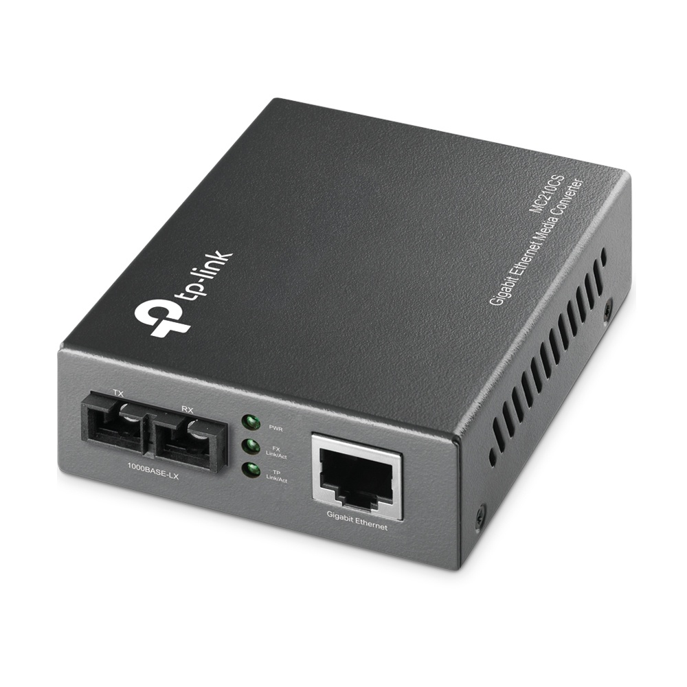 MC210CS, медиаконвертер оптический