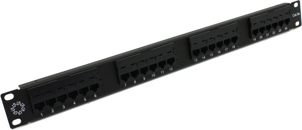 PPU55-01, патч-панель 19"