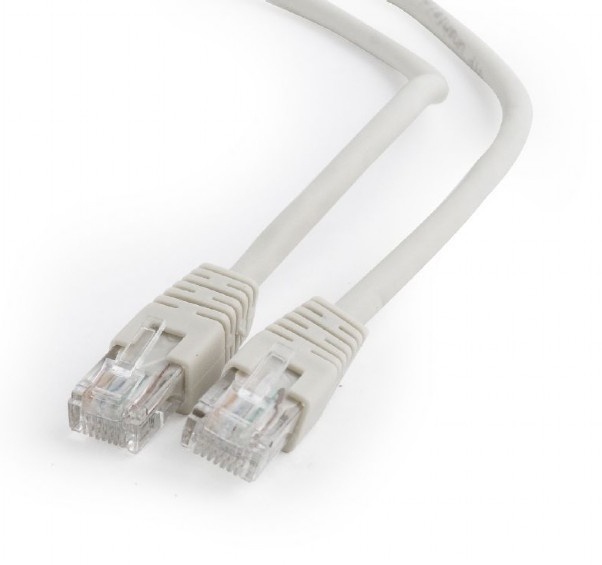 Патч-корд U/UTP RJ45-RJ45, CAT 5e, ZH нг(А)-HF, серый, 2м REXANT (18-8005), патч-корд UTP