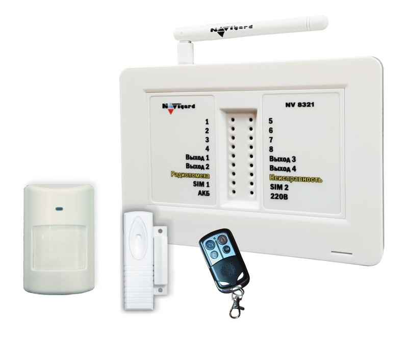 NV 8321 KIT, GSM сигнализация радиоканальная