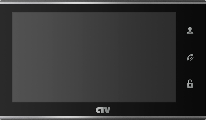 CTV-M4705AHD B (чёрный), монитор домофона цветной